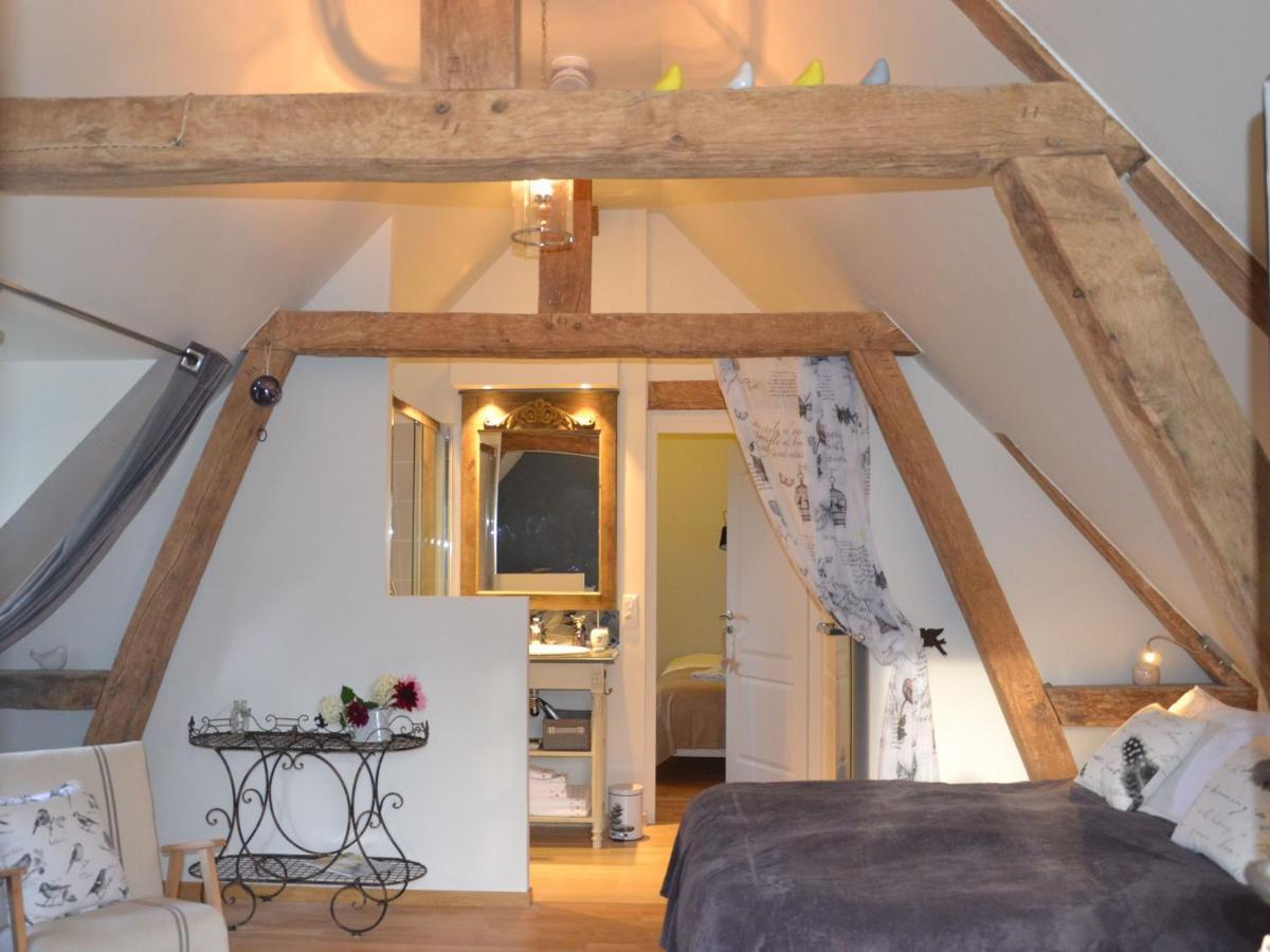 Saint-Germain-de-Livet Maison D'Hotes La Bihoree חדר תמונה